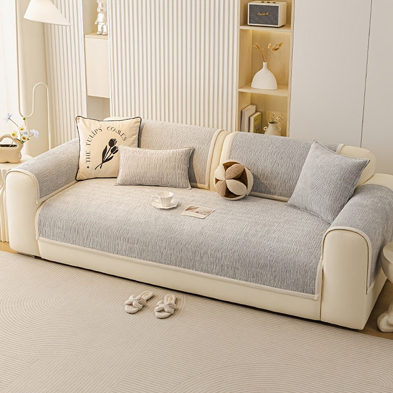 1 Elegant Vintage Sofa Cushion, a Soft and Comfortable Sofa Protector, Pet-friendly, Suitable for All Seasons, Perfect for Bedroom, Office, and Living Room Home Decor