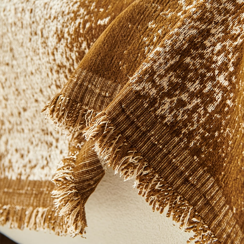 1pc Nordic Style Sofa Cover, Light Luxury Vintage Sofa Slipcover, Soft and Comfortable, Chenille All-season Use, Pet-friendly, Perfect for Bedroom, Office, and Living Room Home Decor