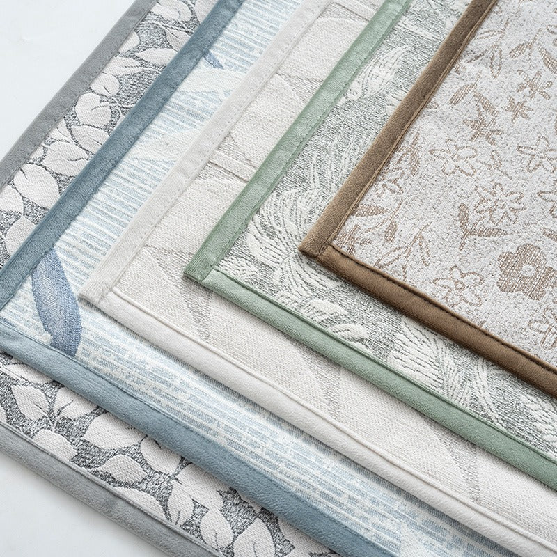 Nordic Minimalist Square Pillow Cover with Insert, Handcrafted Embroidery, New Ins Style, Luxury Sofa Cushion, Fresh And Easy Office Pillow